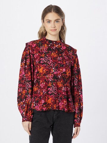 OBJECT Blouse 'RAWENA' in Rood: voorkant