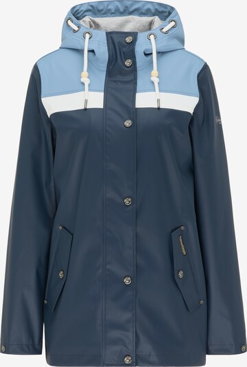 Schmuddelwedda Weatherproof jacket in Ultramarine blue / Light blue / White, Item view
