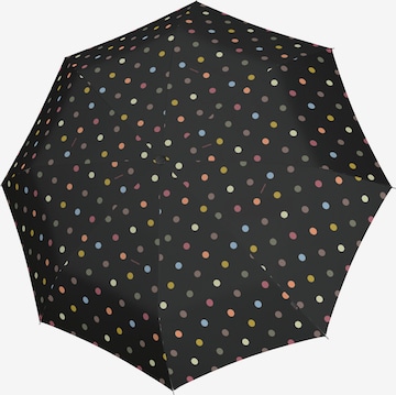 REISENTHEL Umbrella 'Pocket Duomatic' in Black: front