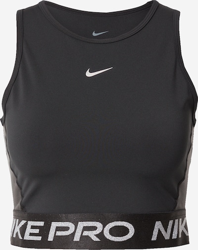 NIKE Sporttop 'Pro' in schwarz / weiß, Produktansicht