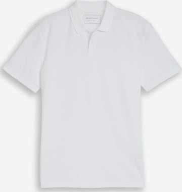 TOM TAILOR DENIM Μπλουζάκι σε λευκό: μπροστά