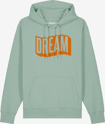 Watapparel Sweatshirt ' Dream ' in Grün: Vorderseite