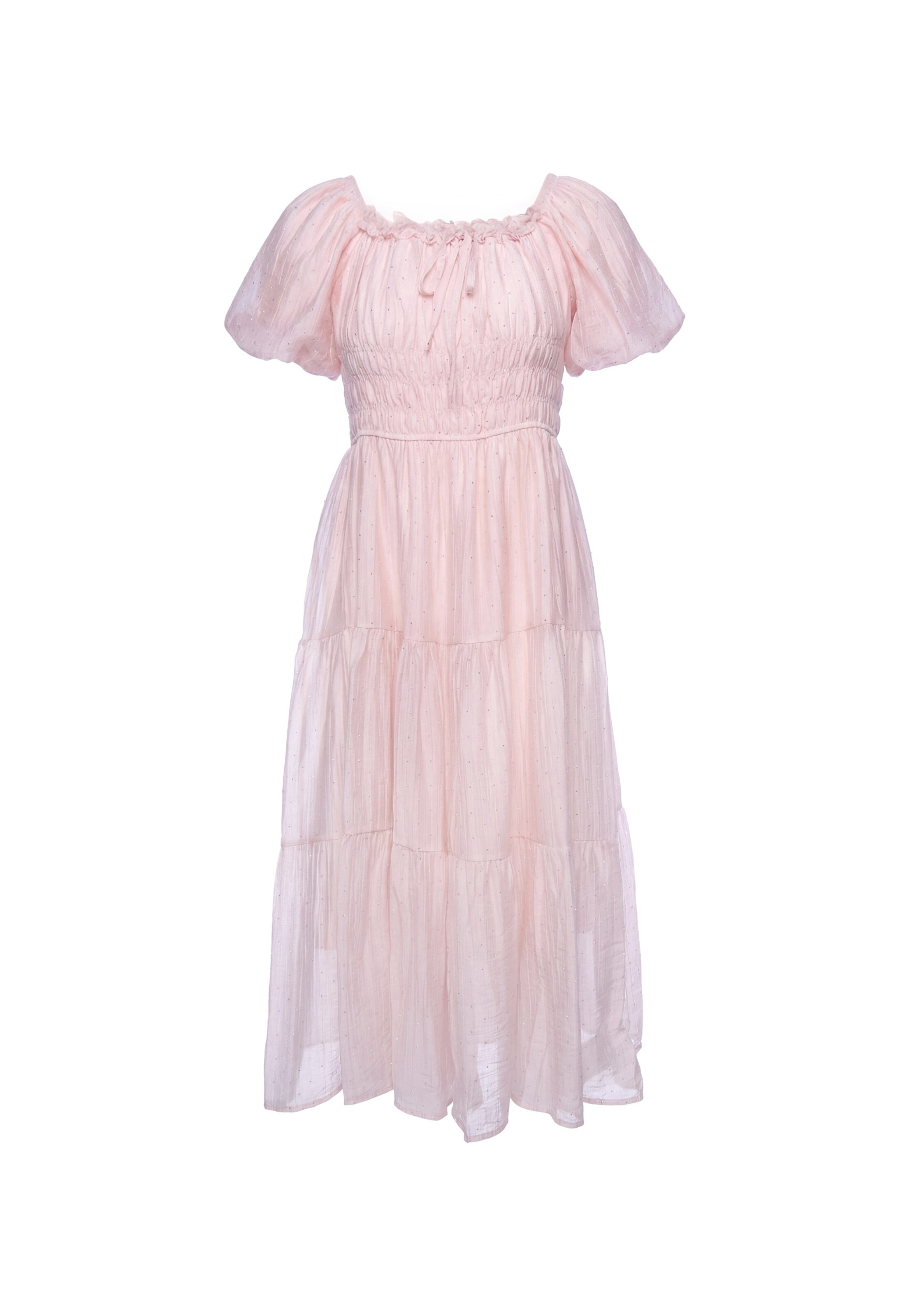 faina - Vestido en rosa: frente