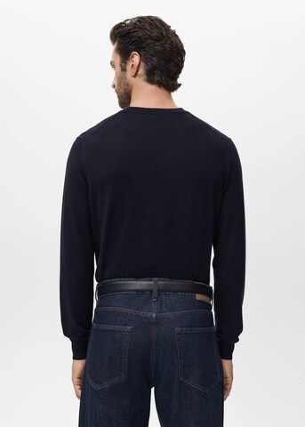 MANGO MAN Sweater 'Willy' in Blue