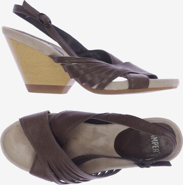 CAMPER Sandals & High-Heeled Sandals in 38 in Brown: front