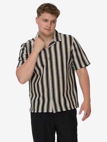Dxnmxrk Shirt 'DXFiddi' in Black: front