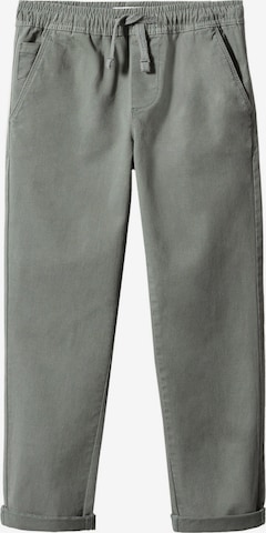 MANGO KIDS Pants 'FRANKY' in Green: front