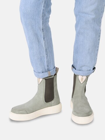 Crickit Chelsea boots ' MAJA ' in Groen: voorkant