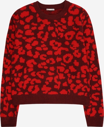 ONLY GIRLS Pulóver 'KOGDORA' - piros: elől