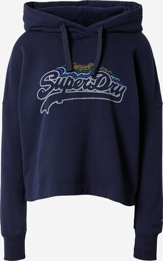 Superdry Sweatshirt in navy / gelb / rot / weiß, Produktansicht