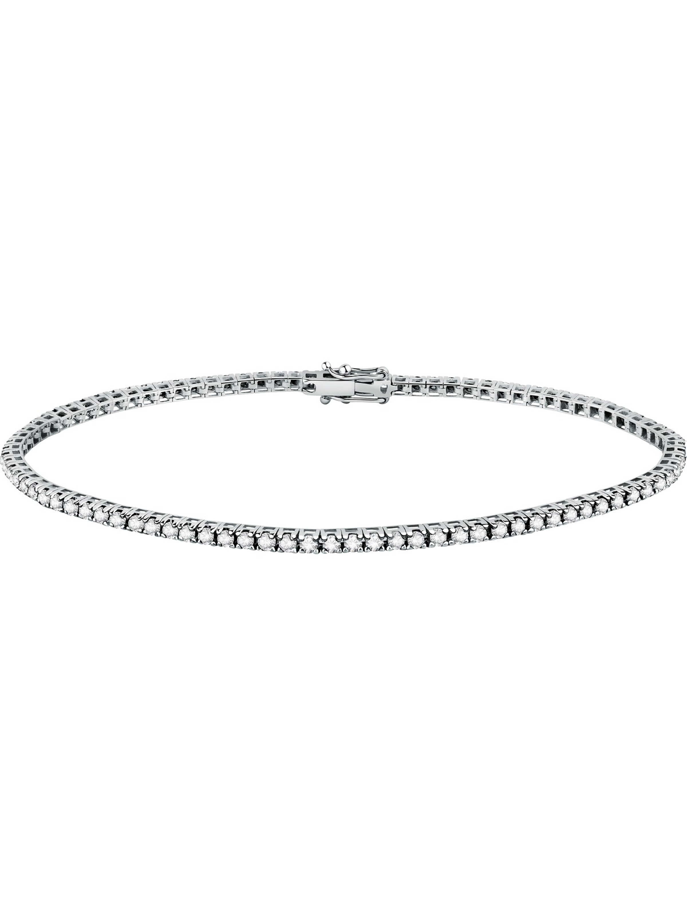 CHRIST Armband in Silber: Vorderseite