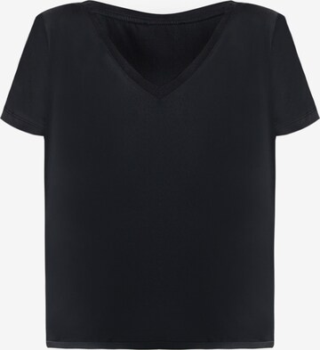 No Matter What Shirt in Zwart: voorkant