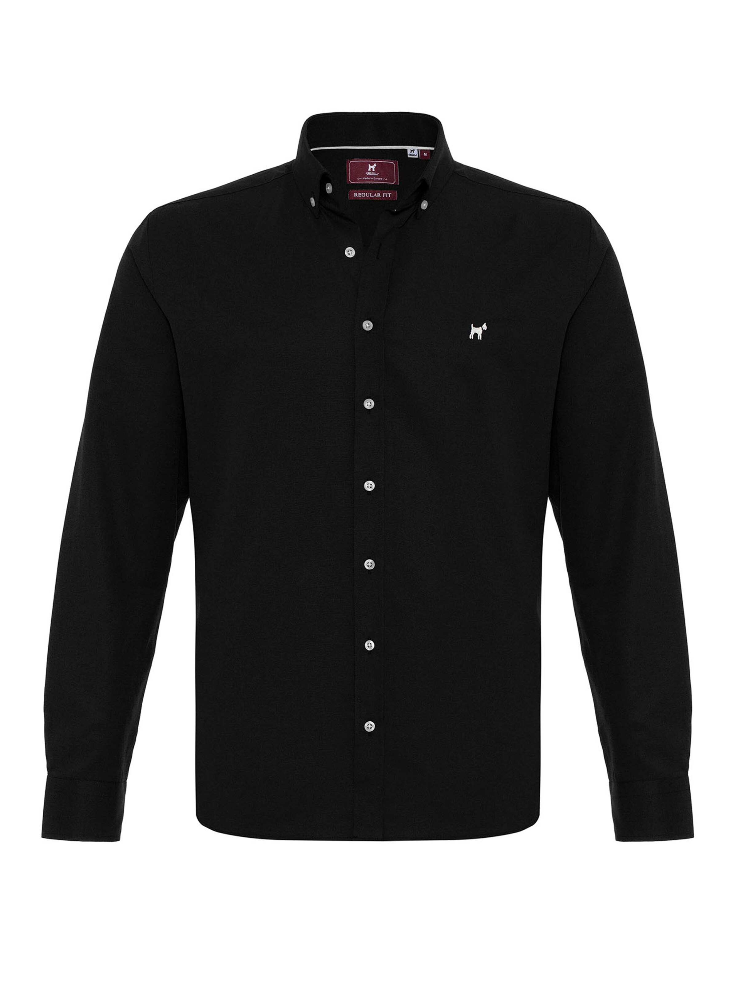 Williot Regular fit Button Up Shirt in Black