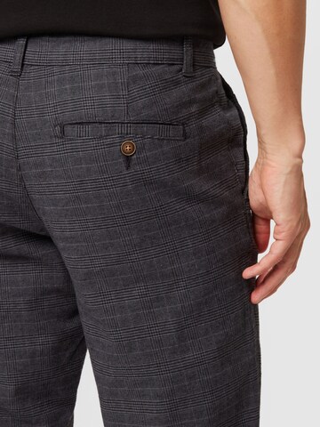 JACK & JONES - regular Pantalón plisado 'MILO' en gris