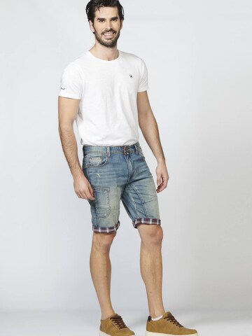 Regular Jeans cargo KOROSHI en bleu