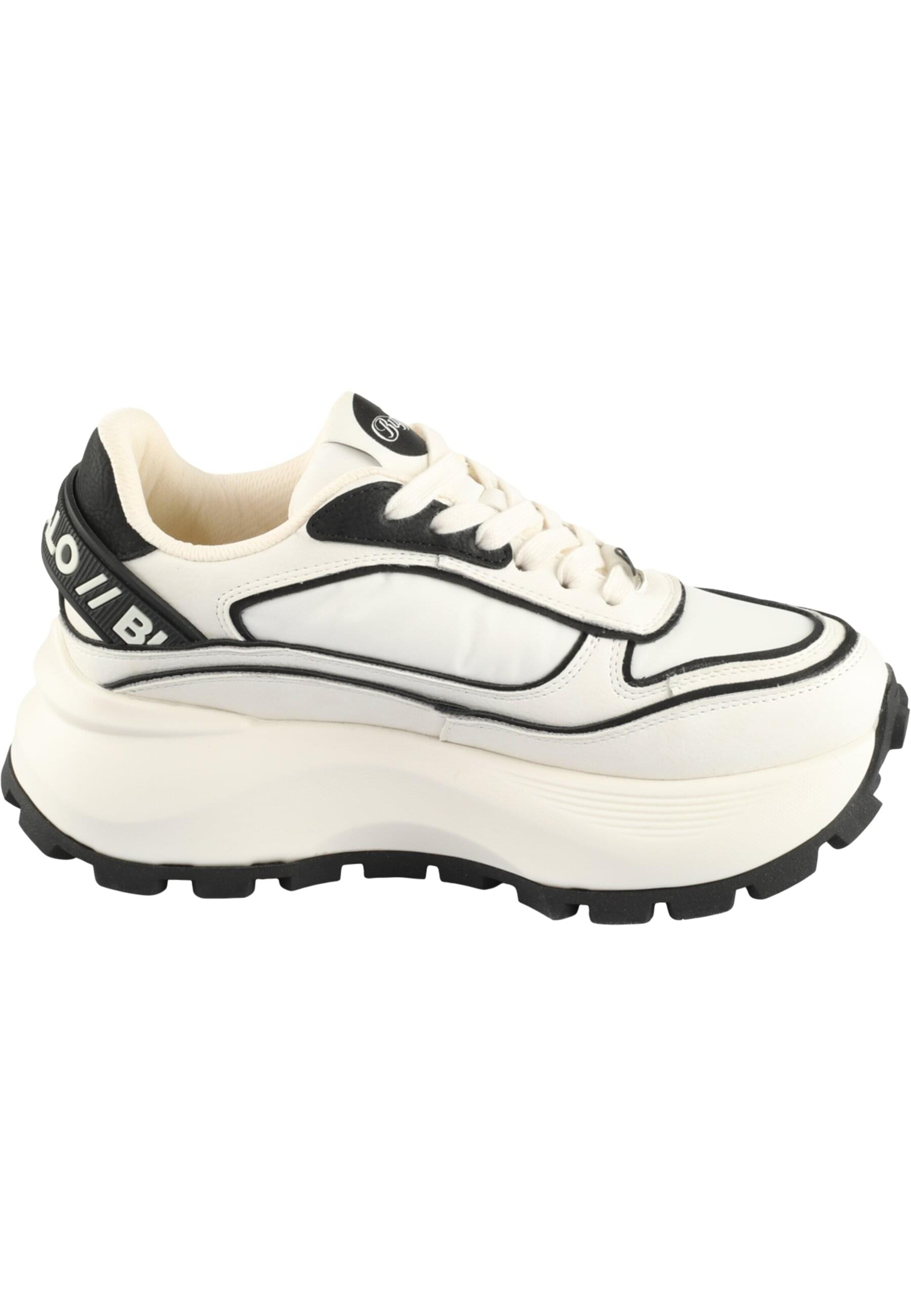 BUFFALO Σνίκερ χαμηλό 'Manhatten One' σε λευκό