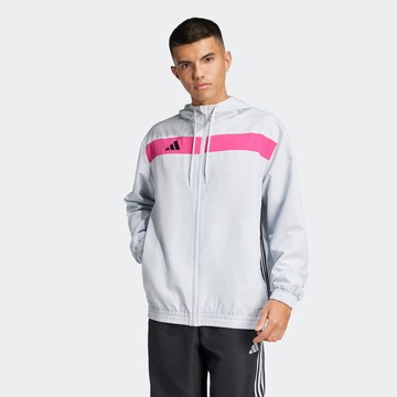 ADIDAS PERFORMANCE Trainingsjacke 'Tiro 25 Essentials' in Grau: Vorderseite