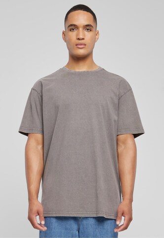 T-Shirt 'Love Yourself First' Merchcode en gris : devant