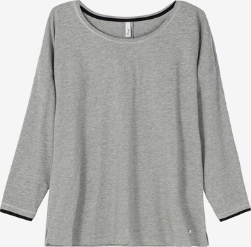 SHEEGO Oversizeshirt in Grau: predná strana