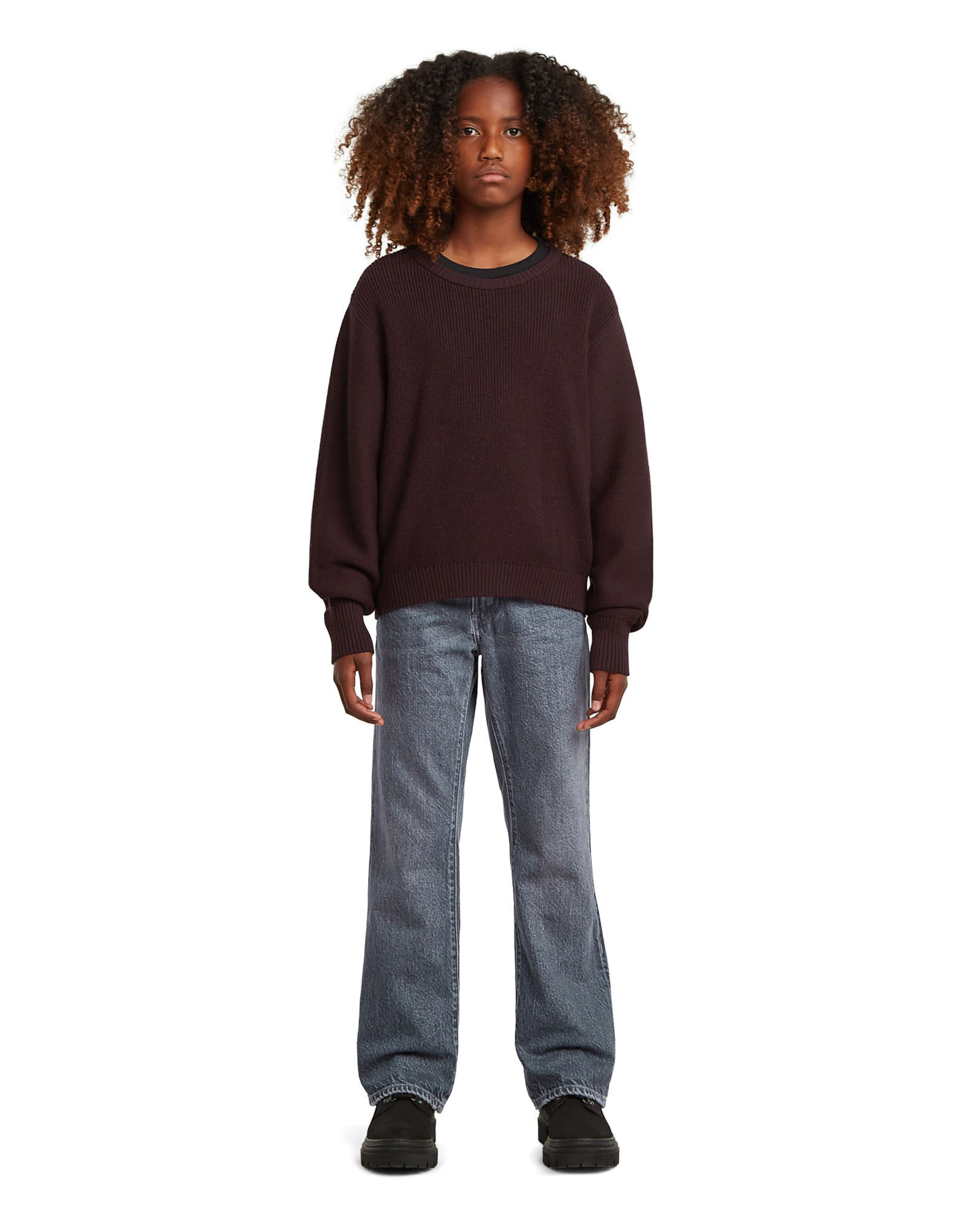 G-STAR Bootcut Jeans 'Girls G-Bootcut Jeans' in Blauw