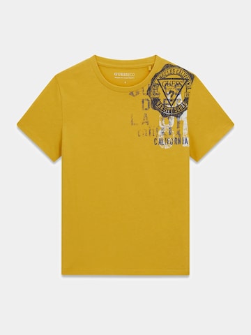 GUESS T-Shirt in Gelb