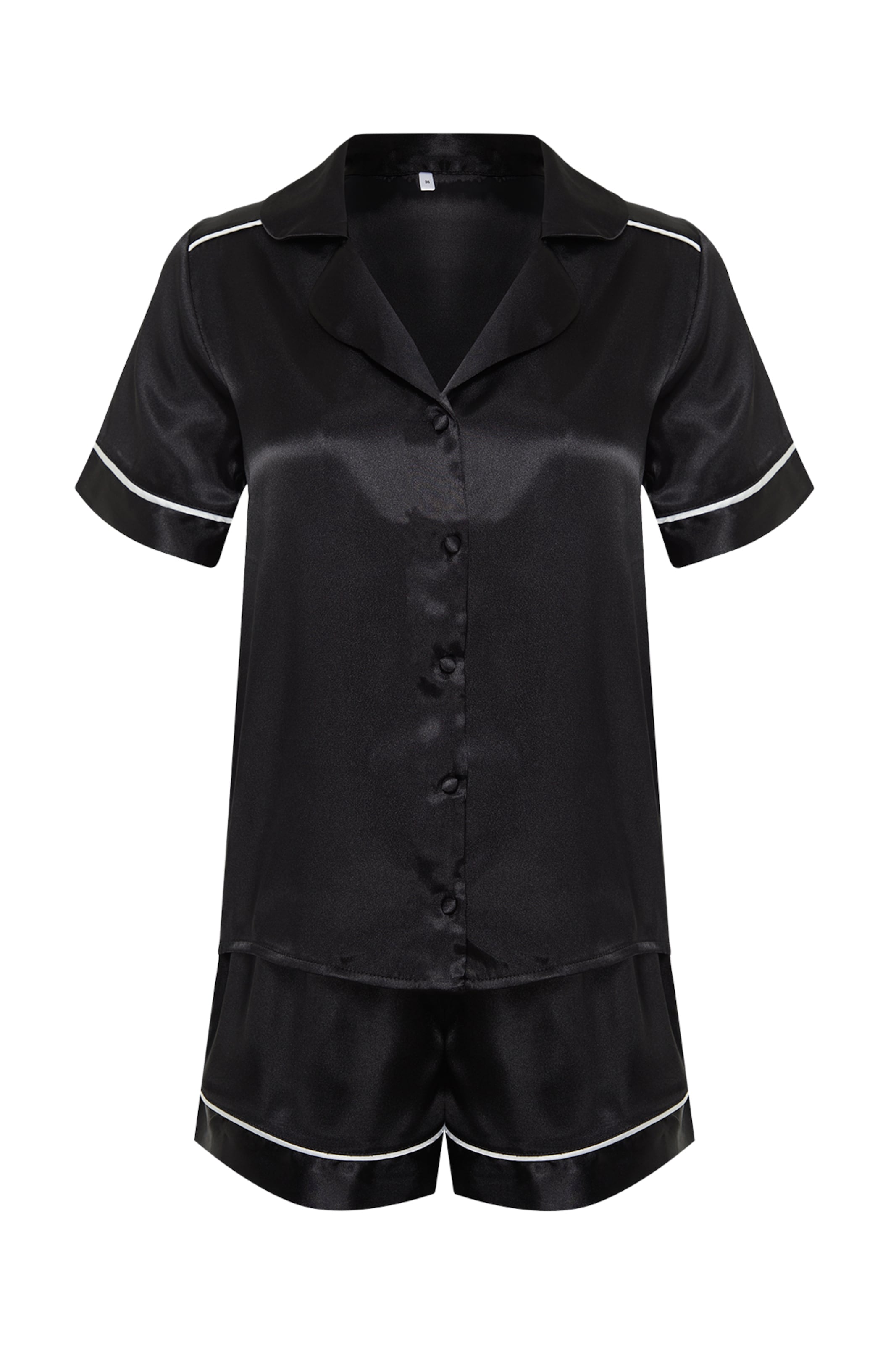 Trendyol Shorty in Black: front
