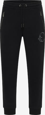 Pantalon 'De Bettin' Carlo Colucci en noir : devant