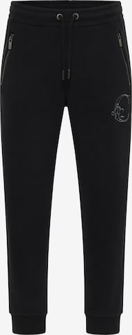 Carlo Colucci Pants 'De Bettin' in Black: front