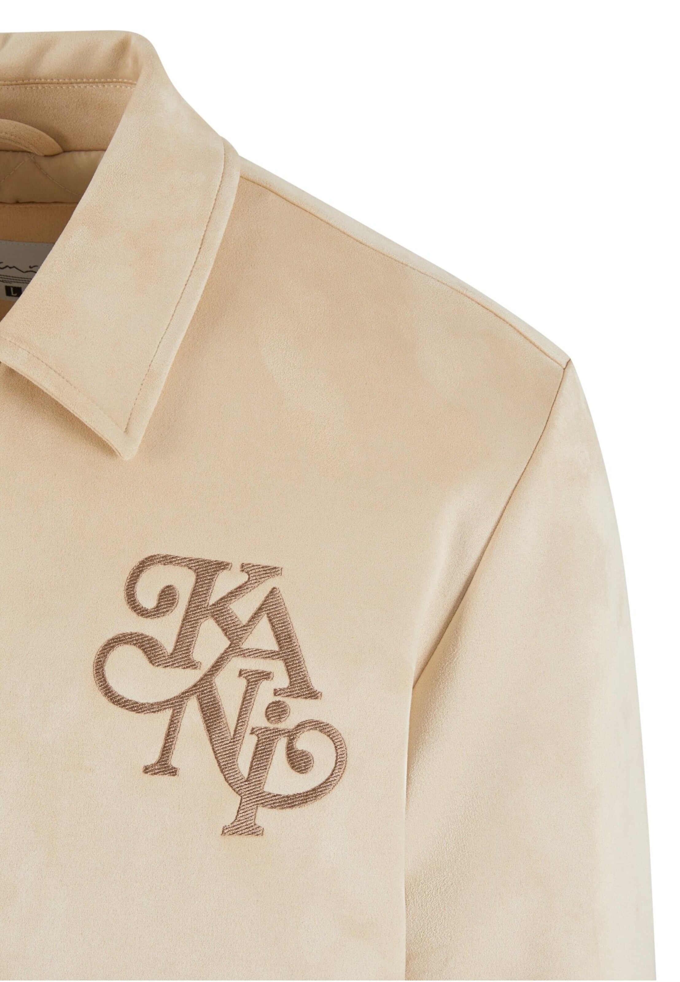 Veste mi-saison Karl Kani en beige