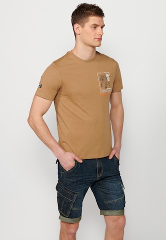 KOROSHI Shirt in Beige
