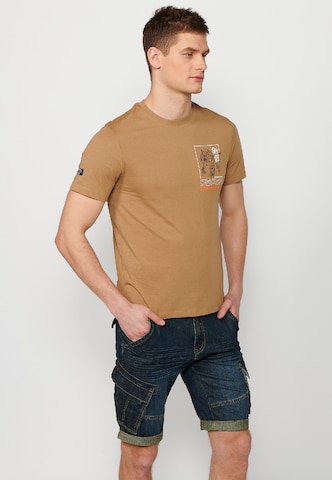 T-Shirt KOROSHI en beige