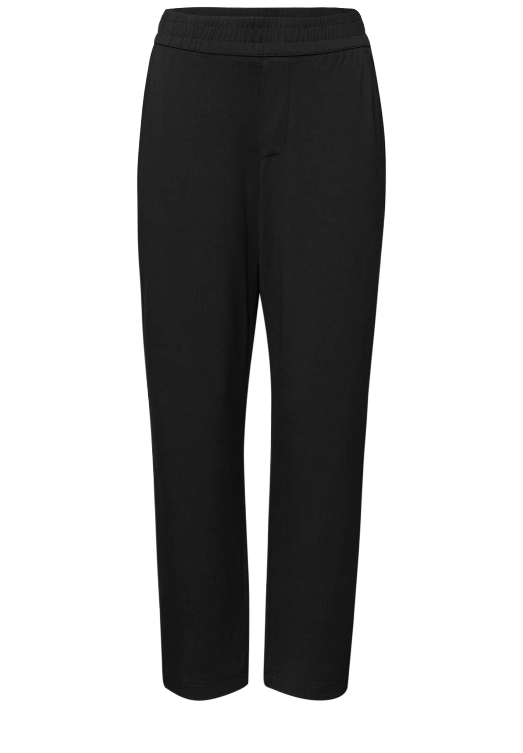 STREET ONE Hose 'Bonny' in Schwarz: Vorderseite
