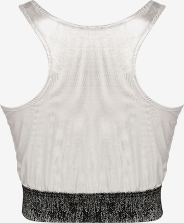 CIPO & BAXX Bustier Bustier in Silber