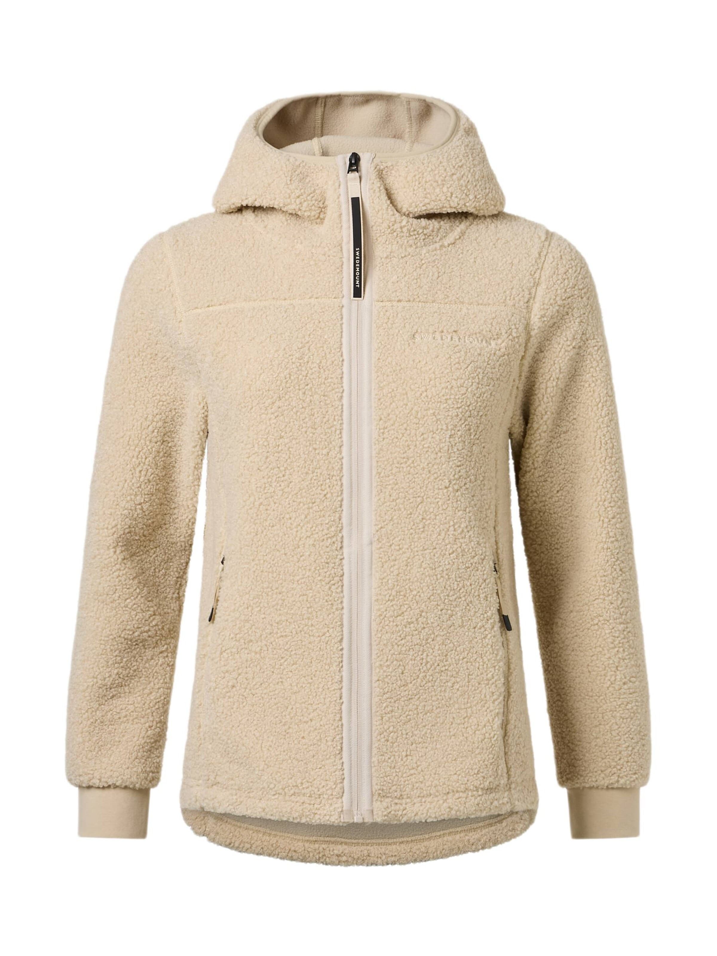 SWEDEMOUNT - Chaqueta polar 'Lofoten' en beige: frente