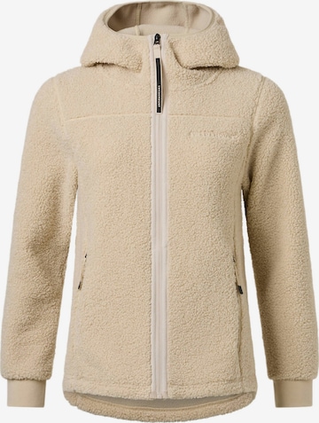 SWEDEMOUNT Fleece jacket 'Lofoten' in Beige: front