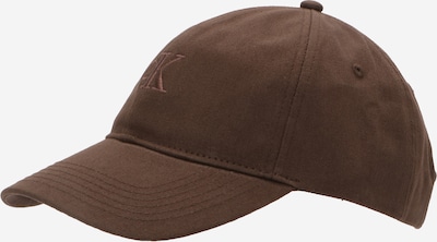 Calvin Klein Lippalakki 'CK Monogram Tonal Embroidery Baseball' koossa 55-60 värissä suklaa, Tuotenäkymä