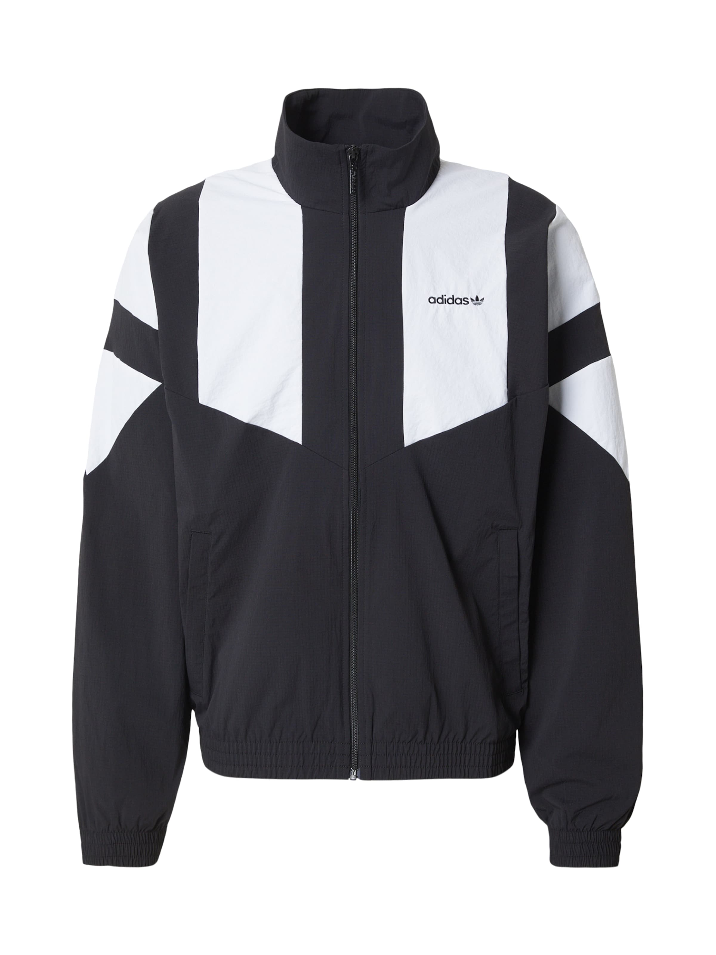 ADIDAS ORIGINALS - Casaco meia-estação em preto: frente