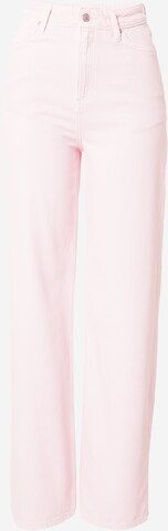 Marc O'Polo DENIM Wide leg Trousers in Pink: front