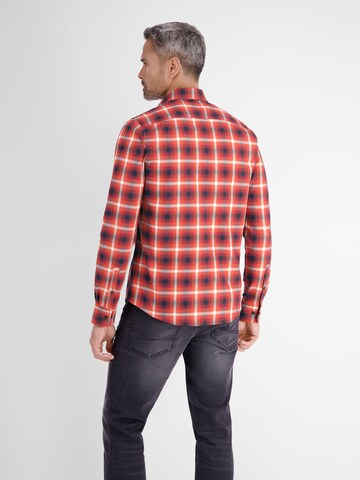 LERROS Regular fit Button Up Shirt in Red