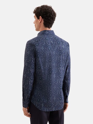 SEIDENSTICKER Slim Fit Hemd 'Smart Essentials' in Blau