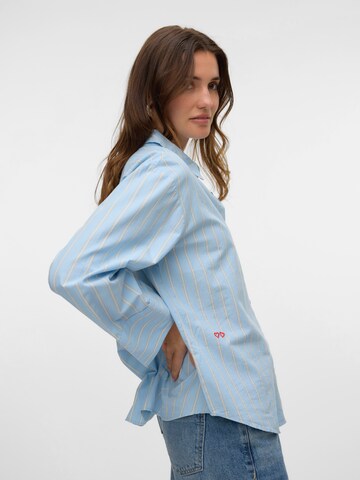 VERO MODA Блузка 'VMCHARLOTTE' в Синий
