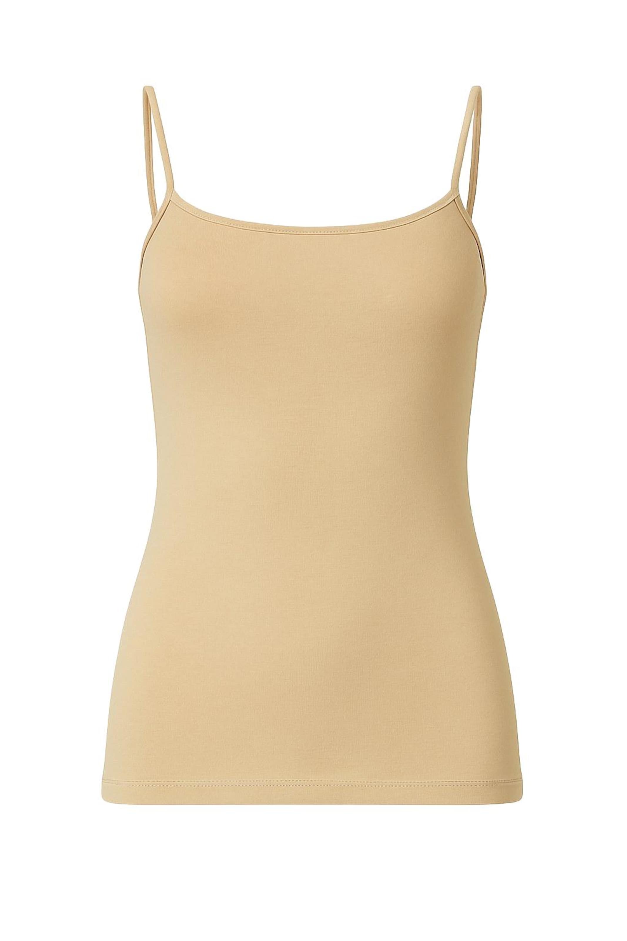 Blackspade Unterhemd in Beige: Vorderseite