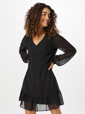 ABOUT YOU - Vestido 'Cassia' en negro: frente