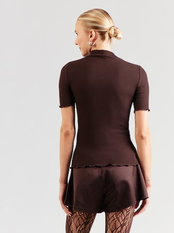 T-shirt 'Bernadine' rosemunde en marron