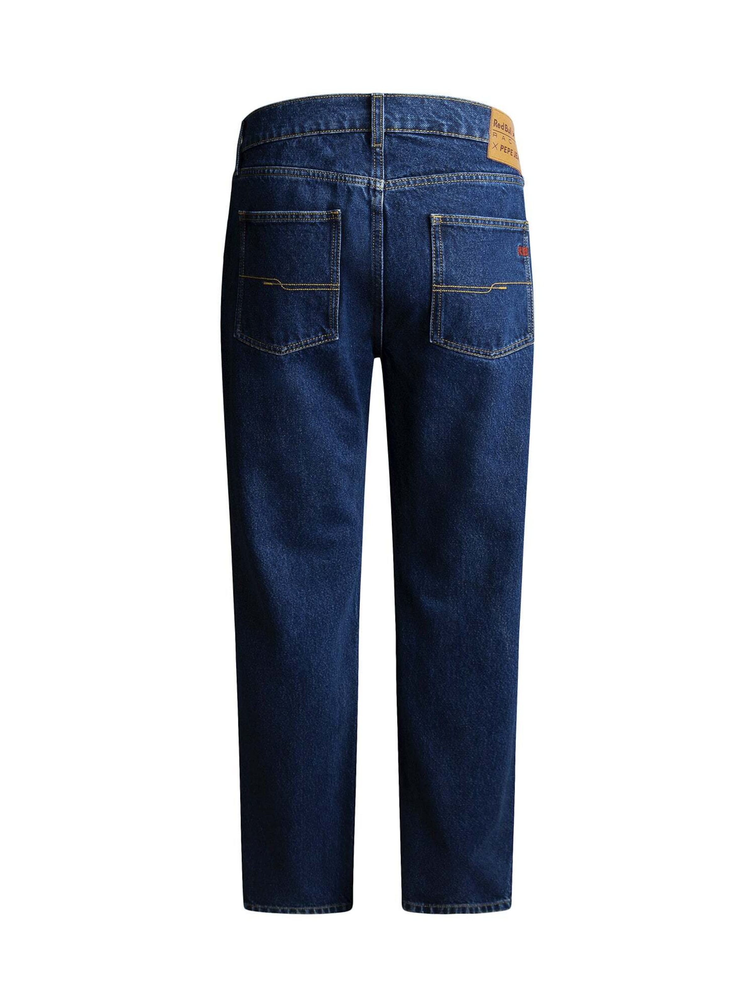 Red Bull Racing x Pepe Jeans Regular Jeans in Blau: Vorderseite