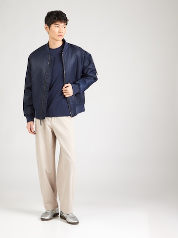 mėlyna Calvin Klein Marškinėliai