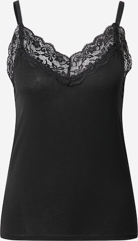 Soft Rebels - Top 'Jade' en negro: frente