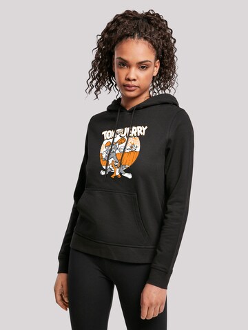 Sweat-shirt 'Tom und Jerry Play Baseball' F4NT4STIC en noir : devant