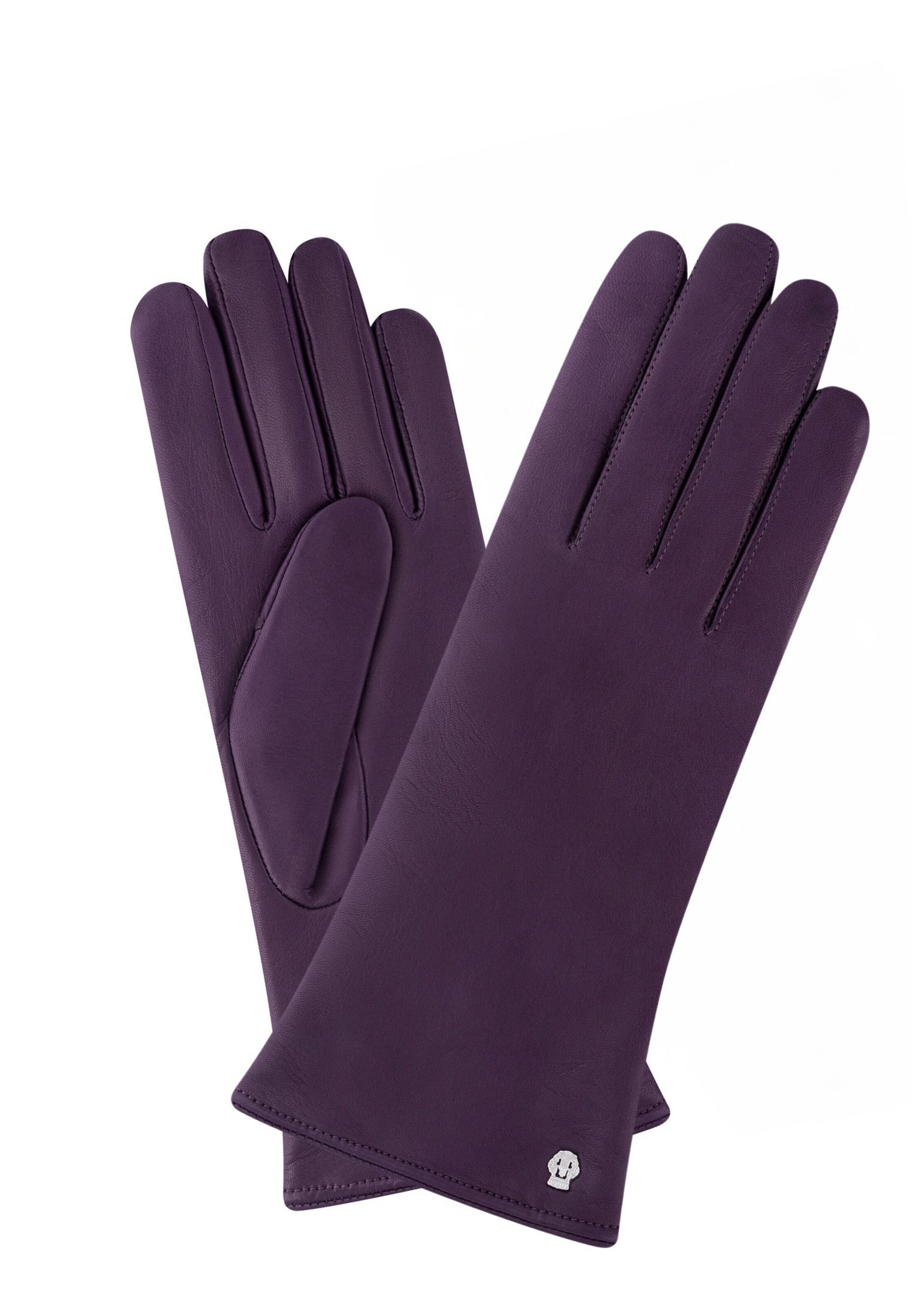 Roeckl Lederhandschuhe 'PRAG' in Lila