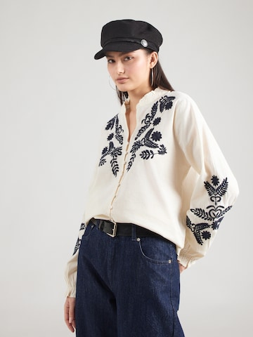 ONLY Блузка 'ONLGIRU' в Ярко-розовый: спереди